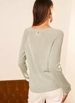 Pull Col V Irise Amande Madeleine Sud Express