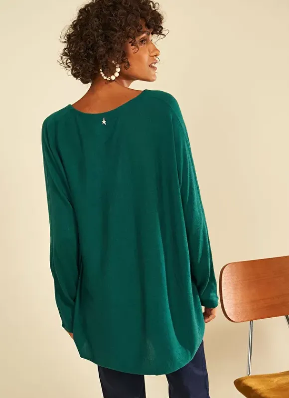 Pull Col V Sans Emmanchures Bouteille Maboutou Sud Express
