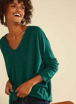 Pull Col V Sans Emmanchures Bouteille Maboutou Sud Express