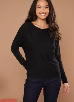 Pull Court A Col Bateau Noir Moanae Sud Express