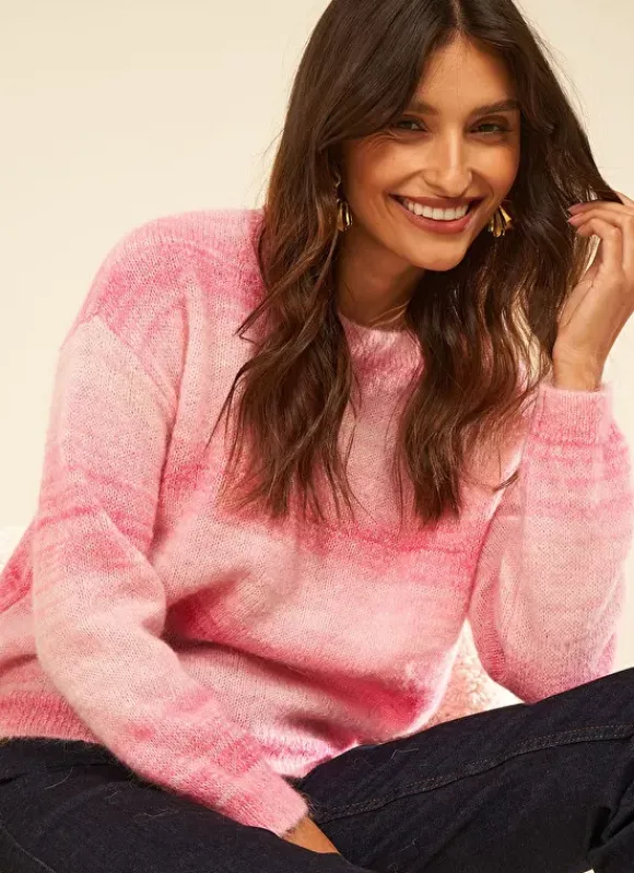 Pull Degrade Rose Rose Massimo Sud Express