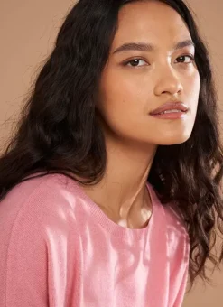 Pull Pur Cachemire Blush Monna Sud Express