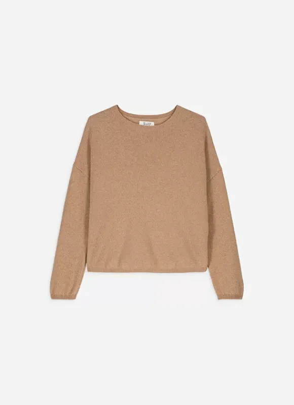 Pull Pur Cachemire Camel Monna Sud Express