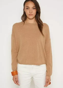 Pull Pur Cachemire Camel Monna Sud Express