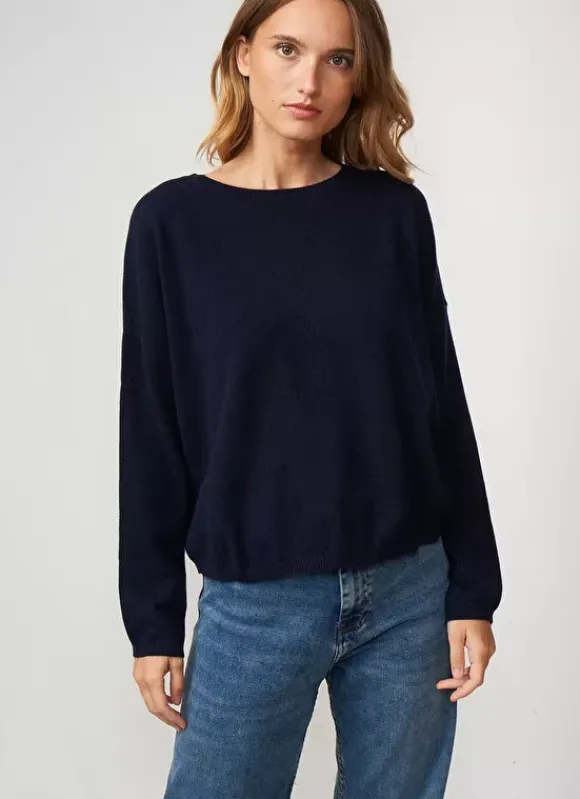 Pull Pur Cachemire Marine Monna Sud Express