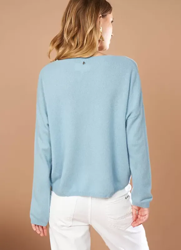 Pull Pur Cachemire Orage Monna Sud Express