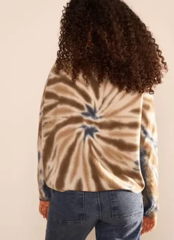 Pull Tie&Dye 100% Cachemire Kaki Marcopi Sud Express