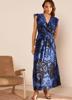 Robe Longue Imprimee Neon Ronyxa Sud Express