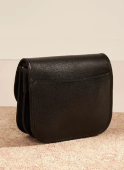 Sac Besace En Cuir Noir Suny Sud Express
