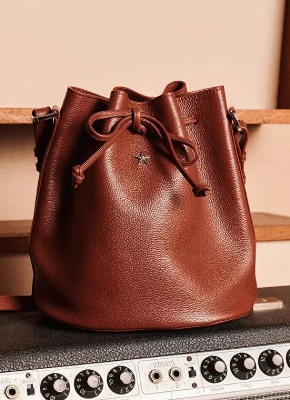 Sac En Cuir Camel Soubaya Sud Express