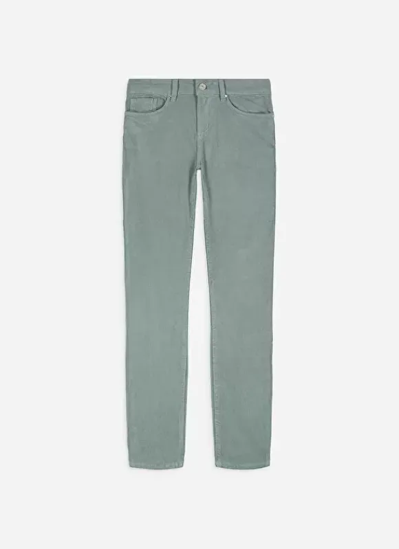 Slim En Velours Cotele Amande Pasha Sud Express