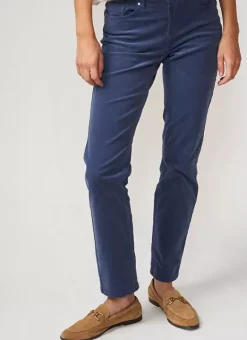Slim En Velours Cotele Indigo Pasha Sud Express