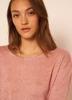 Tee-Shirt Basique Rose Tonia Sud Express