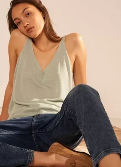Top Details Maille Scintillante Amande Demoiselles Sud Express