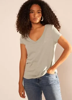 T-Shirt A Col Rond Amande Thelma Sud Express