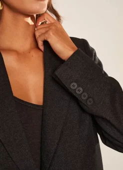 Veste De Tailleur Noir Valentyn Sud Express