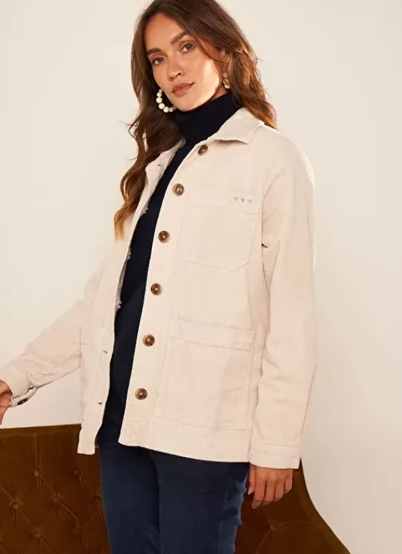 Veste En Velours Cotele En Coton Pierre Vastina Sud Express