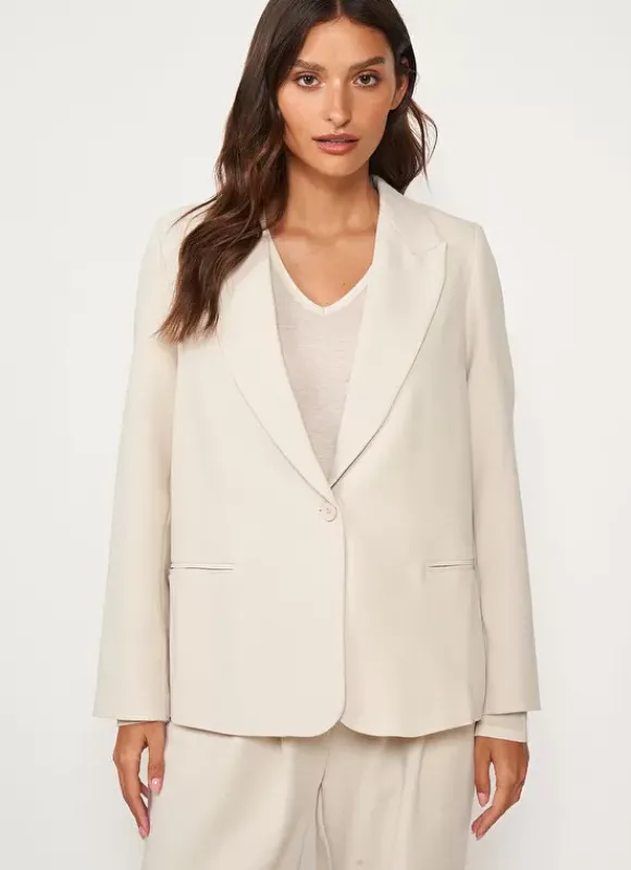Veste Tailleur Creme Vedena Sud Express