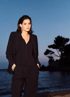 Veste Tailleur Noir Vedena Sud Express