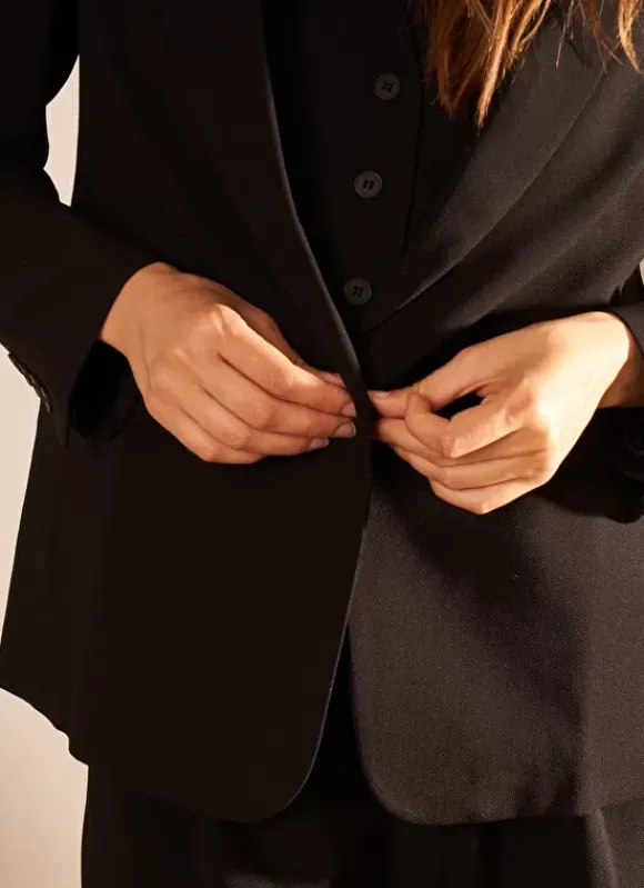 Veste Tailleur Noir Vedena Sud Express